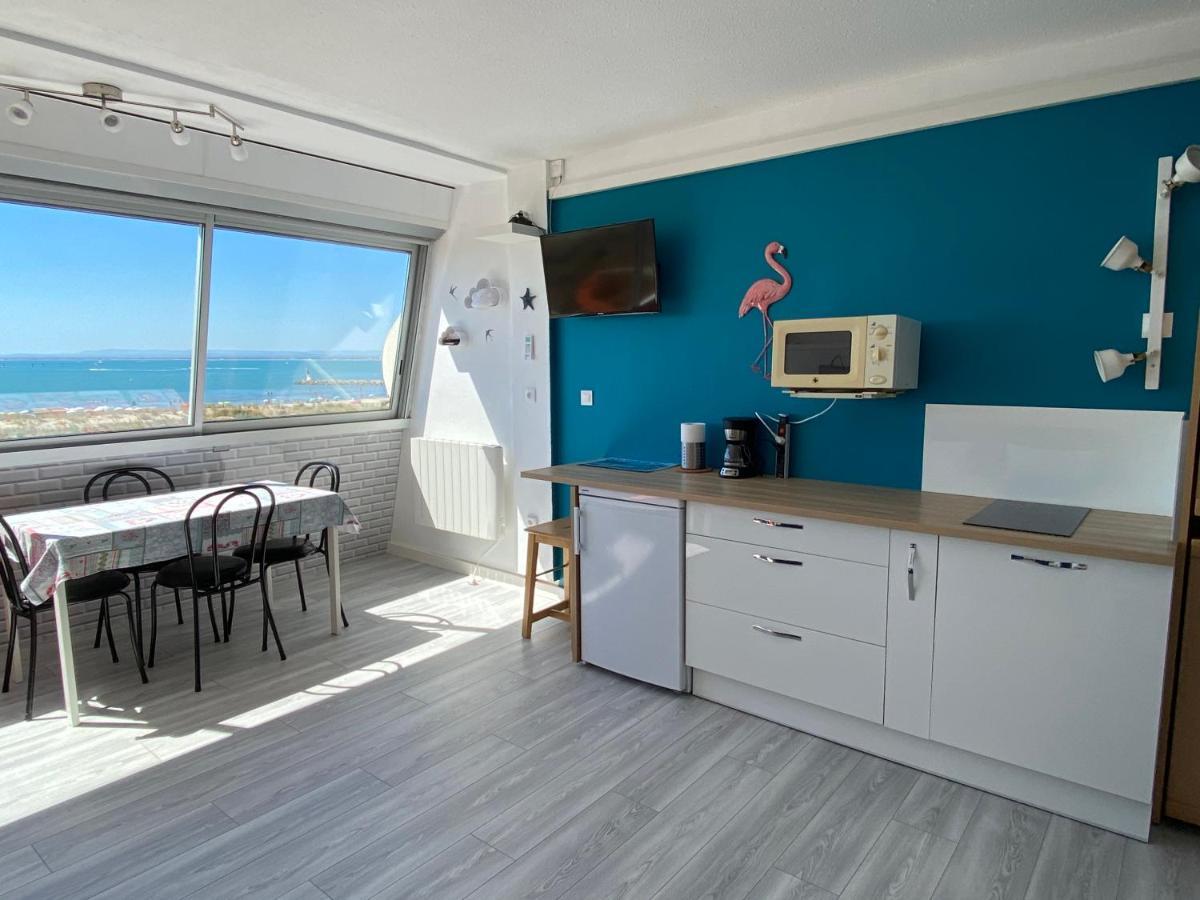 Studio Front De Mer Avec Vue Mer Panoramique ! Le Grau-du-Roi Exteriér fotografie