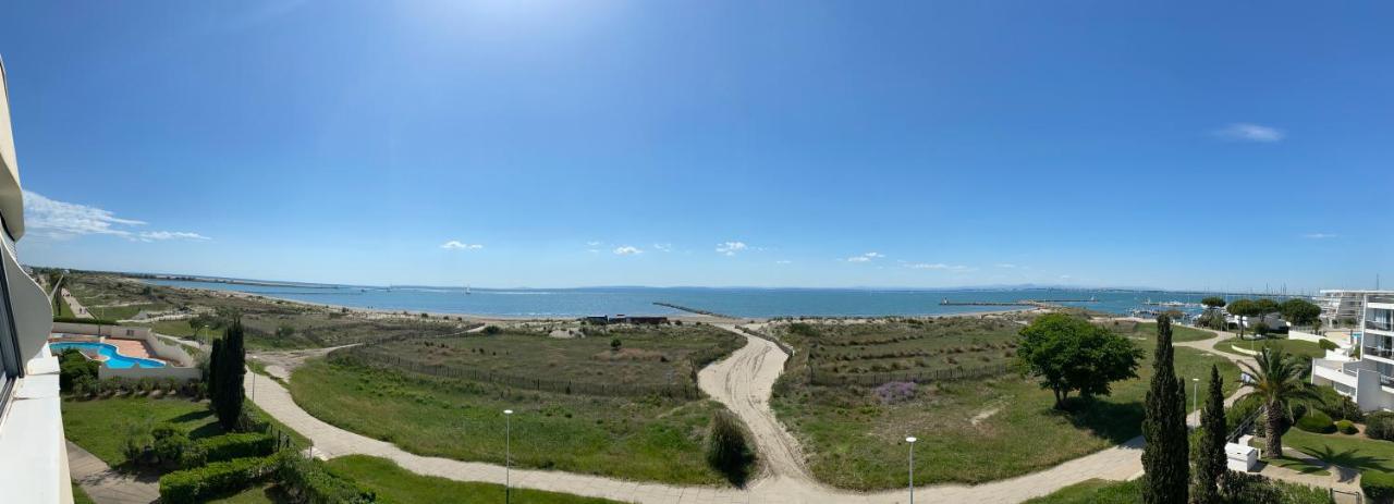 Studio Front De Mer Avec Vue Mer Panoramique ! Le Grau-du-Roi Exteriér fotografie